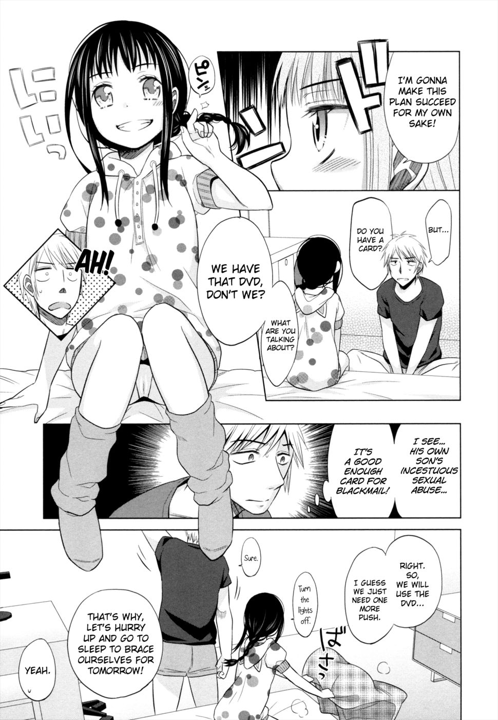 Hentai Manga Comic-A Girl, a Gangster and the Blue Night-Chapter 3-3